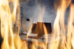 Meer elektronica, groter brandrisico